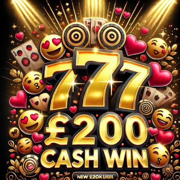 ONLY 77p! Valentine’s Feast or Cash? – £200 Miller & Carter Voucher or Cash!