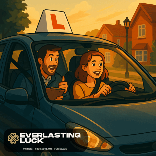 Win 20 Hours of Driving Lessons OR £700 Cash – PLUS £600 in Instant Wins!