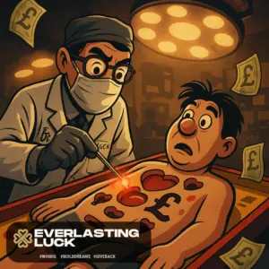 OPERATION: DR LUCK! £3700 IN PRIZES. ONLY 89p