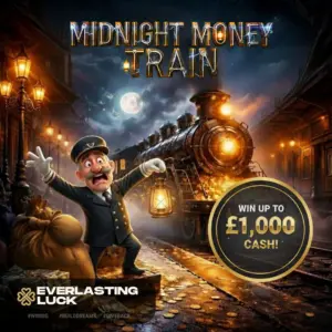 MIDNIGHT MONEY TRAIN! ONLY 30P - WIN UPTO £1,000! OVER £7000 IN PRIZES!