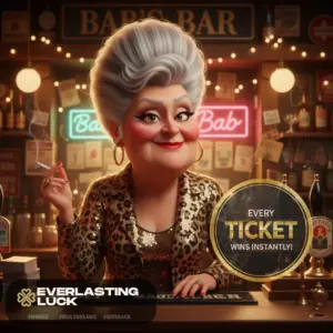 BAB'S BAR! EVERY TICKET WINS - ONLY £1.99! OVER £14,700 IN PRIZES!