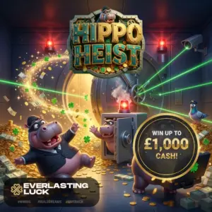 HIPPO HEIST - ONLY 30p! WIN UP TO £1000! OVER £10,000 IN PRIZES!